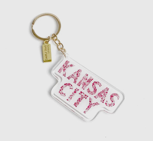 KC Floral Key Chain