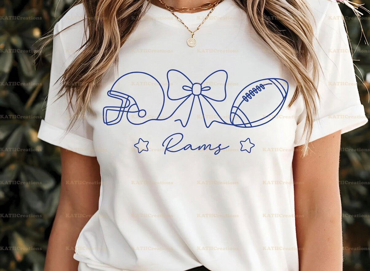 Rams Line Art