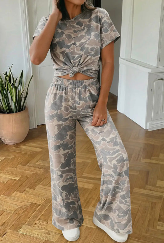 Camo Pants Set
