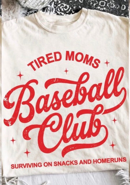 Tired Mom - Baseball