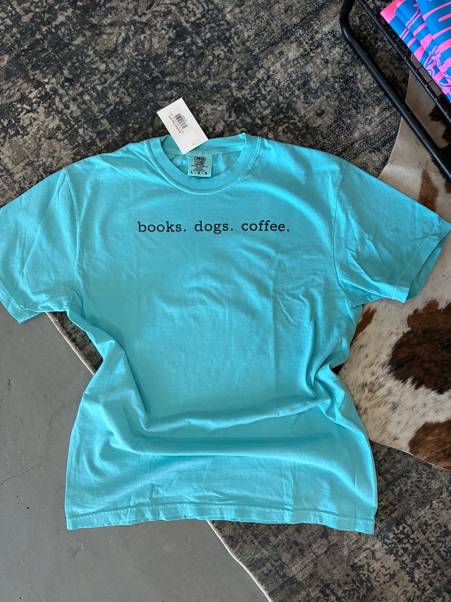 Books, Dogs, Coffee
