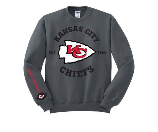 Kansas City Chiefs Est. 1960 W/ Sleeve