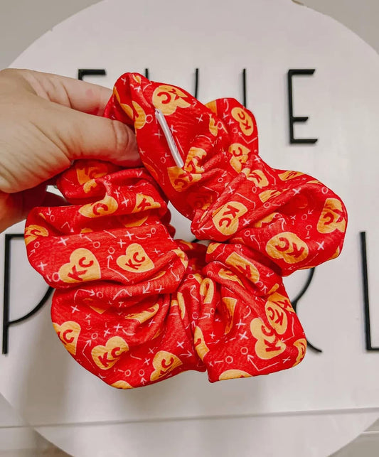 KC Hearts Oversized Scrunchy