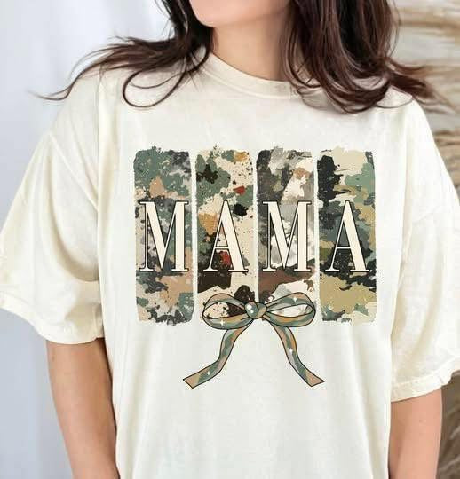 Camo Mama Bow