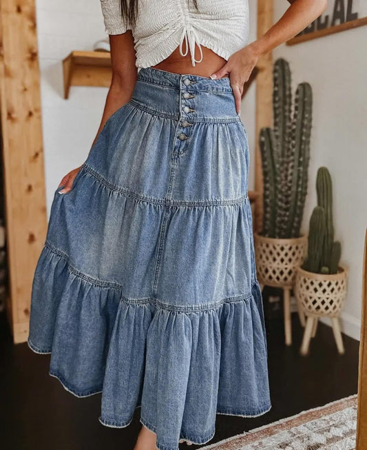 Denim Skirt