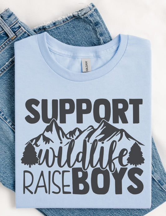 Support Wildlife, Raise Boys