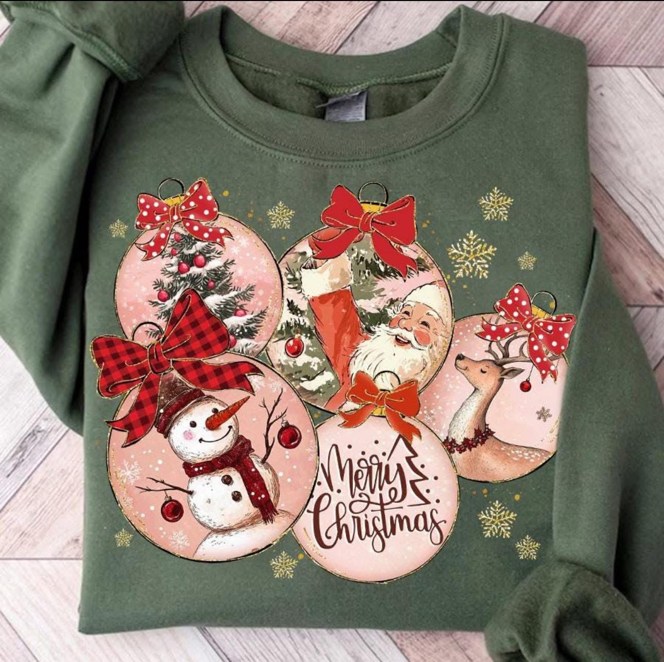 Merry Christmas Ornaments