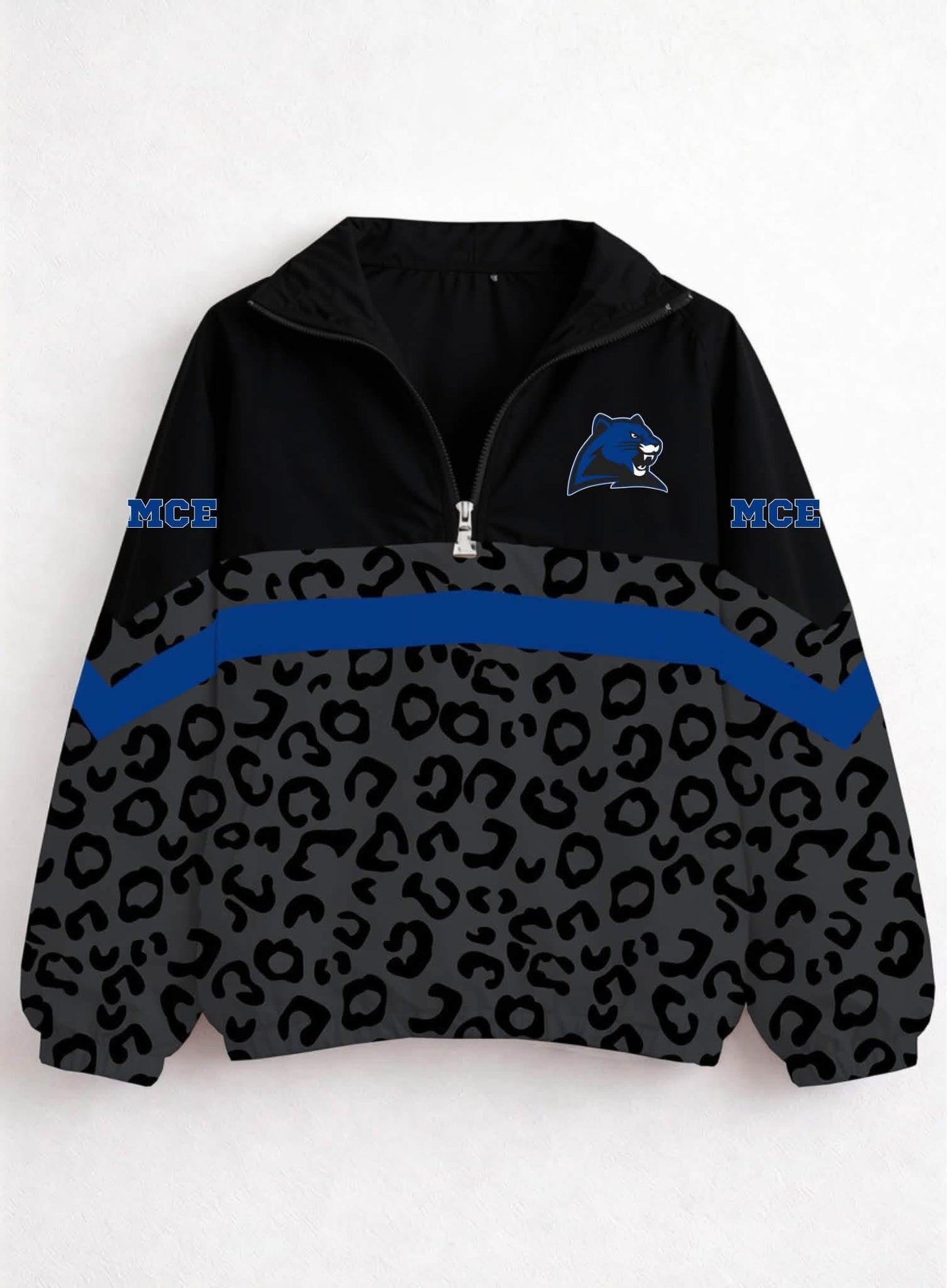 Custom Leopard Windbreaker