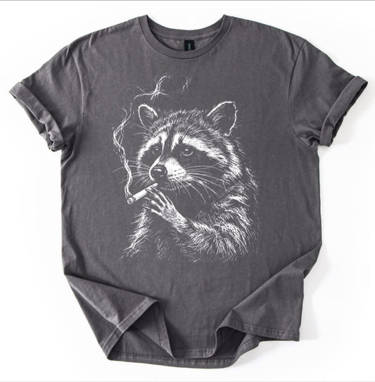 Smoking Raccoon