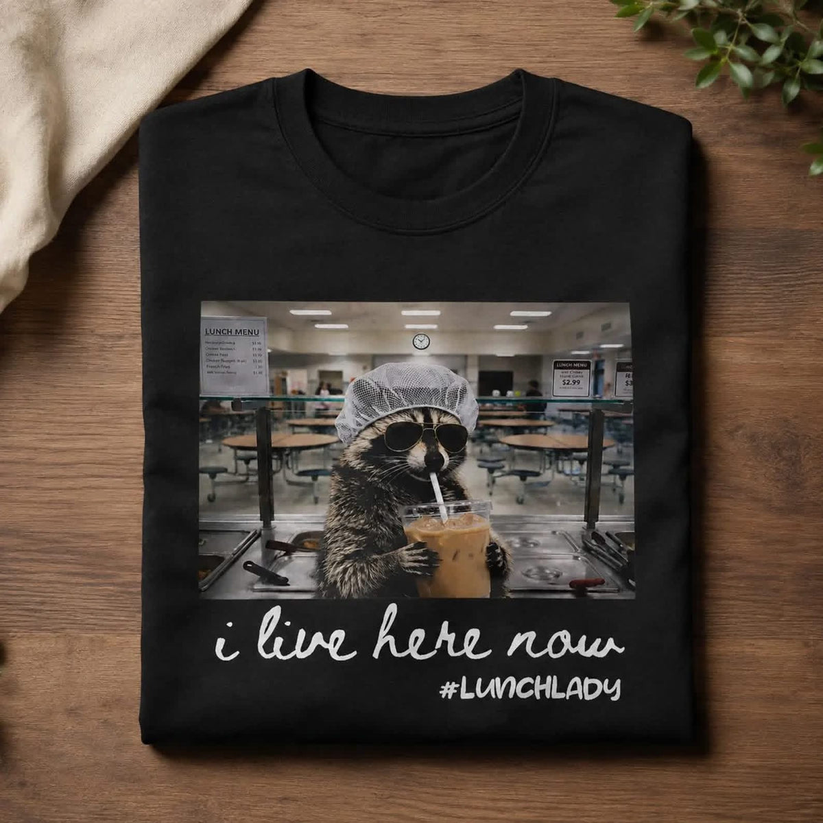 Lunch Lady, I live here now