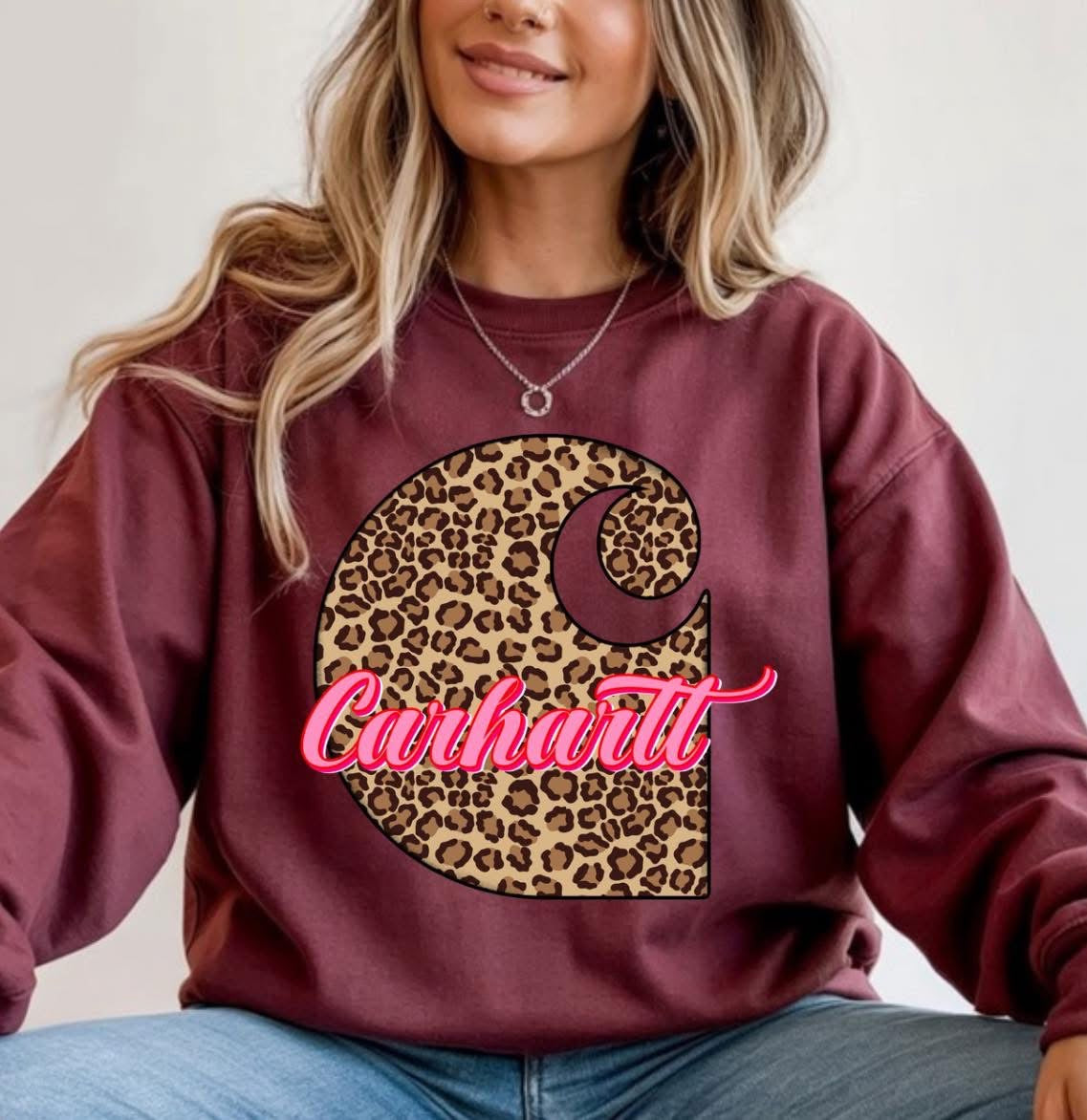 Carhartt- leopard & pink