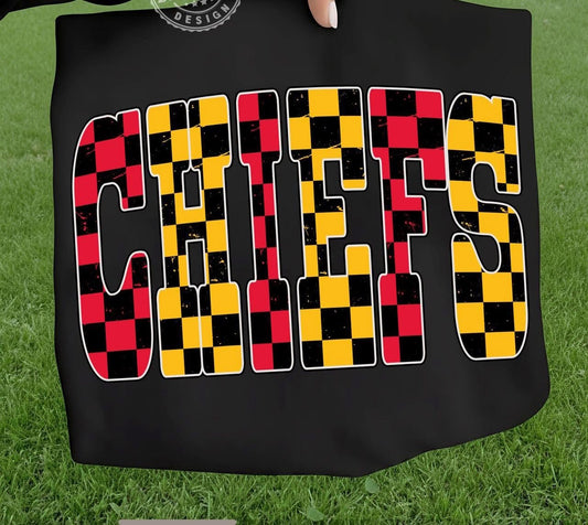 Chiefs checkered