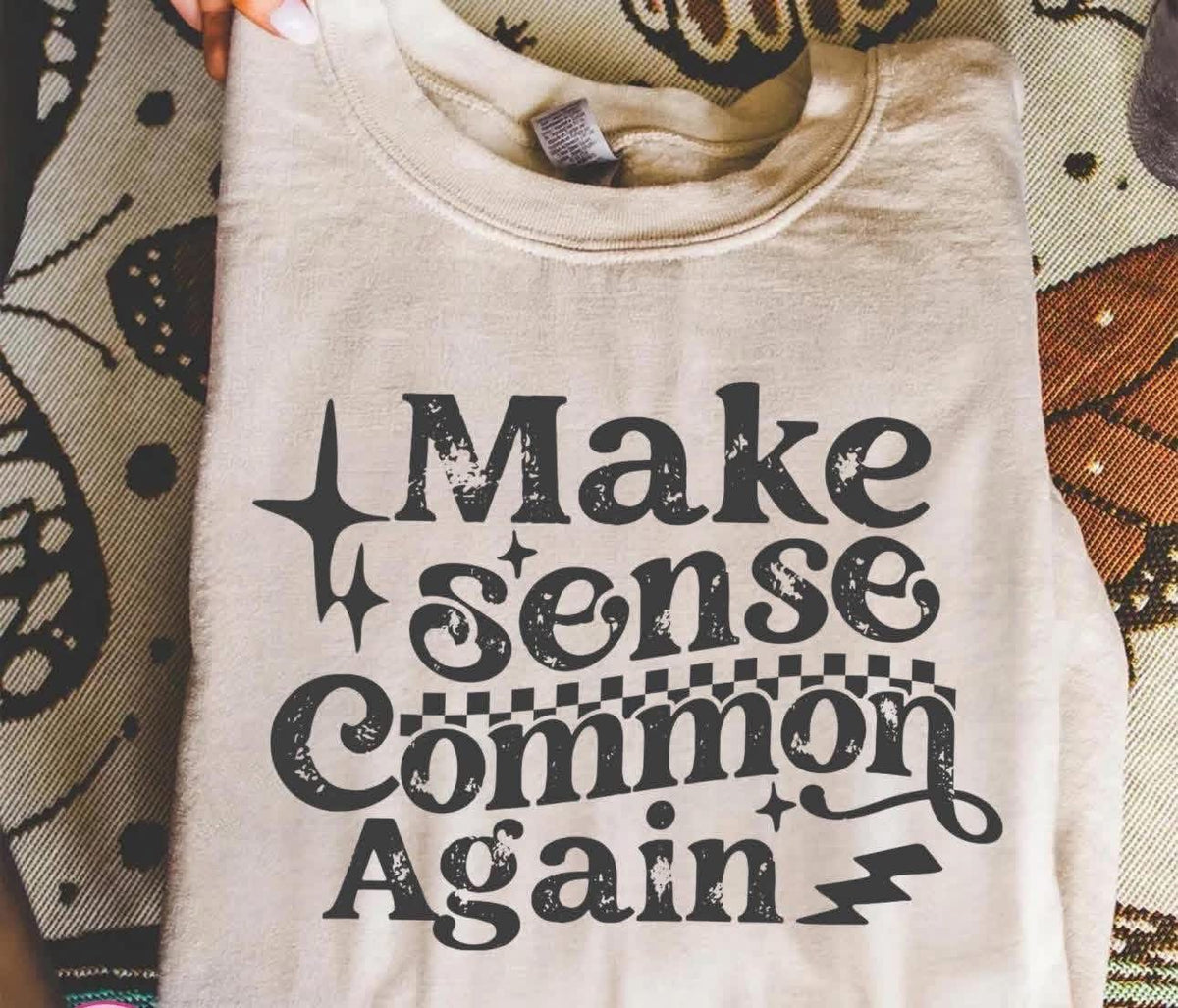 Make sense common again