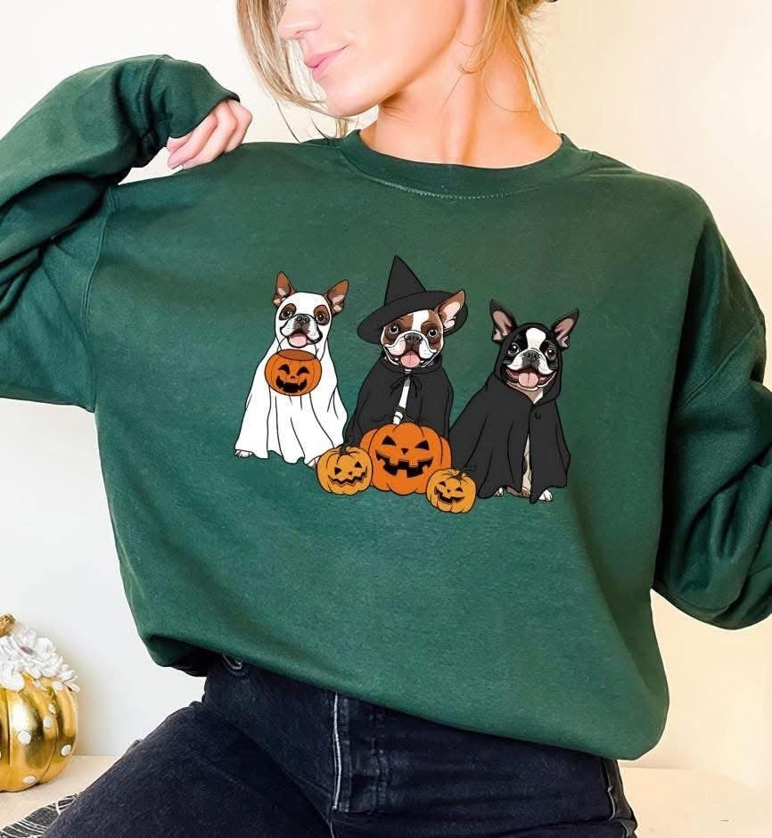 Halloween Boston Terrier