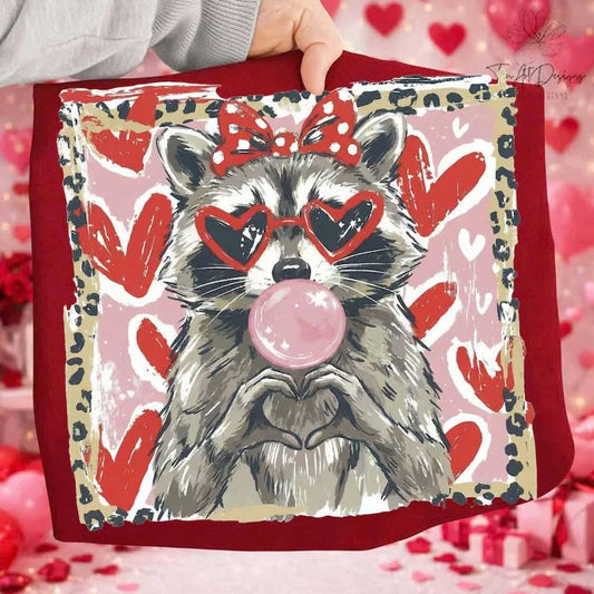 Bubble Gum Raccoon