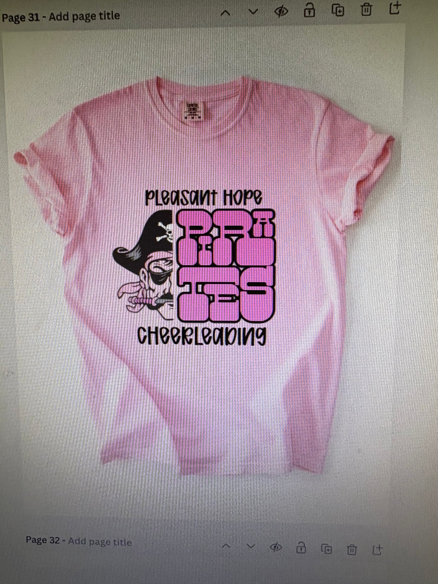 Pirates Cheerleading