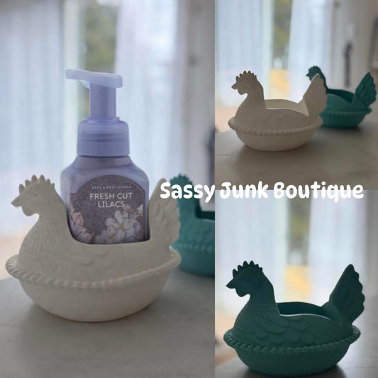 Nesting Hen Soap Holder