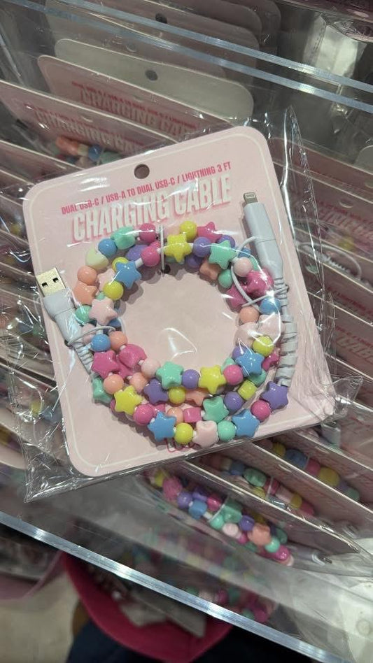 4 Way Charge Cable - Lucky Charms