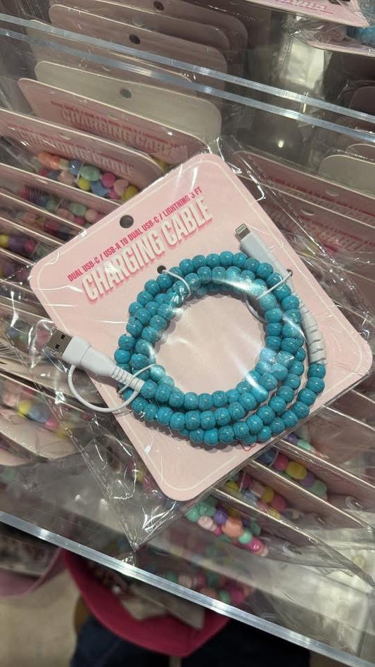 4 Way Charge Cable - Blue