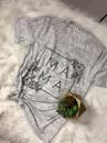 Mama Floral Marble bella Vneck