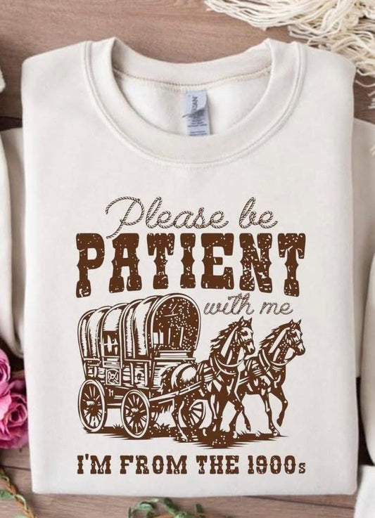 Please be patient