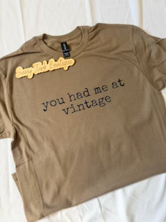 You Had Me at Vintage