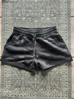 Camo Black Shorts