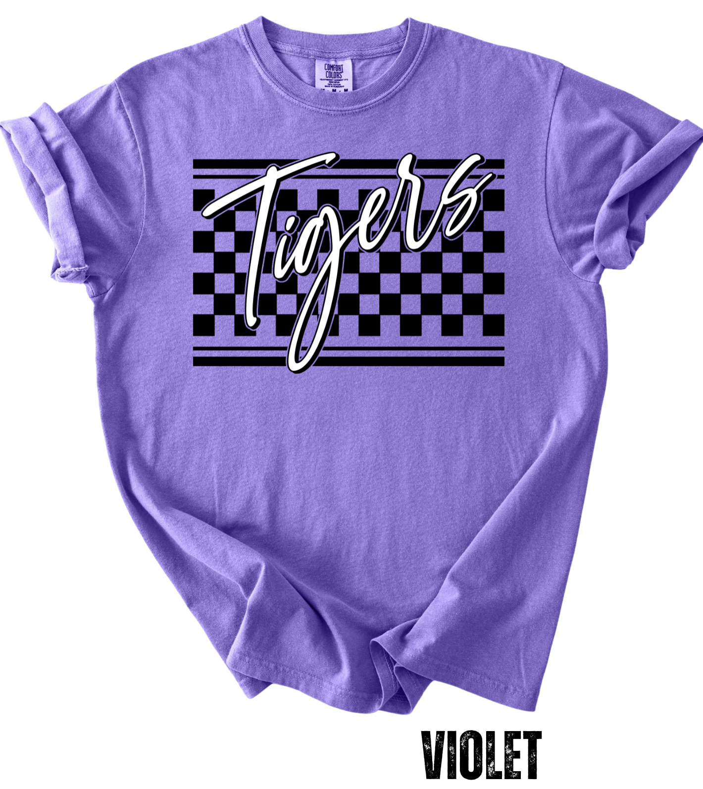 Retro Checkered- Comfort Color