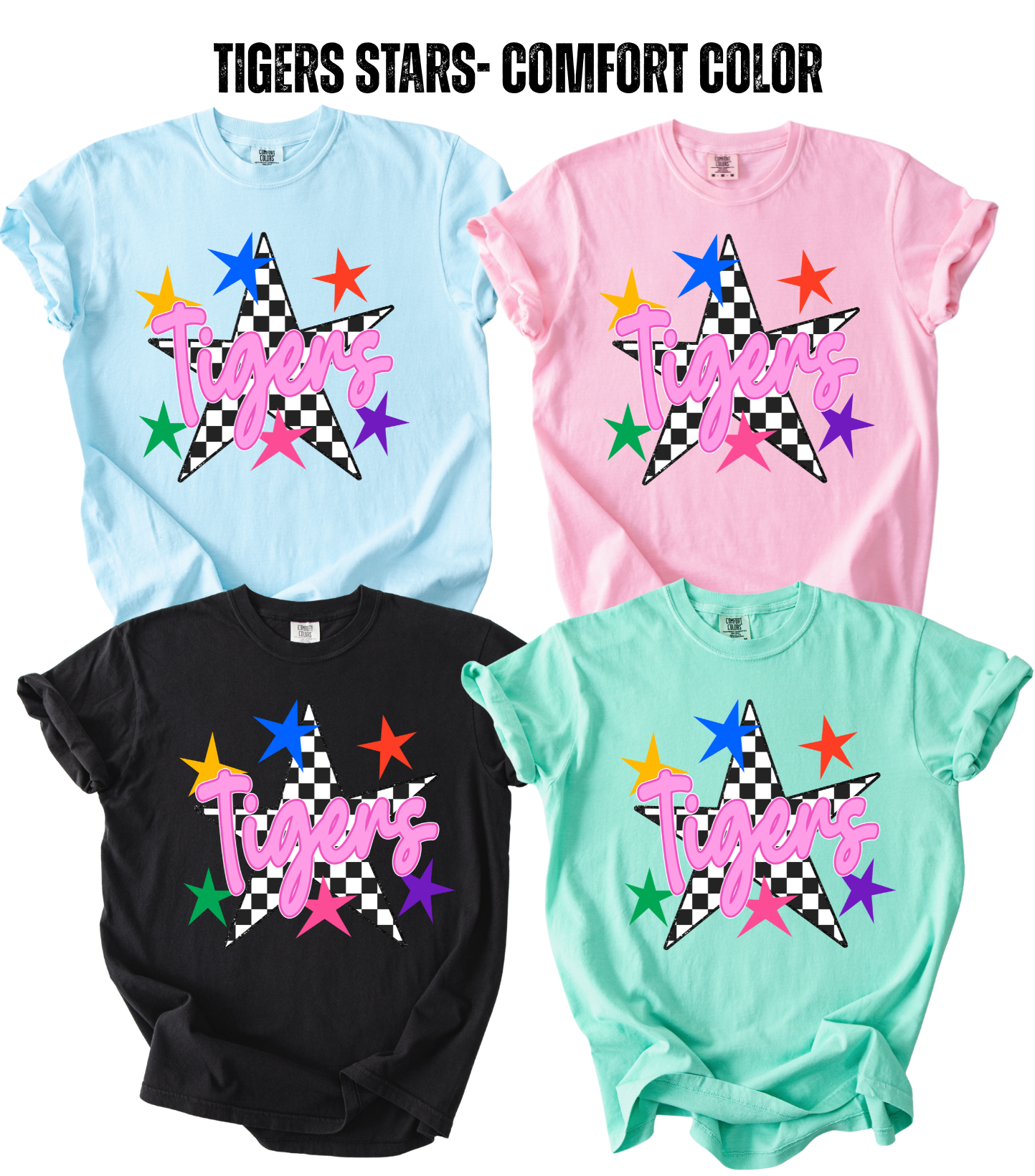 Tiger Stars- Comfort Colors