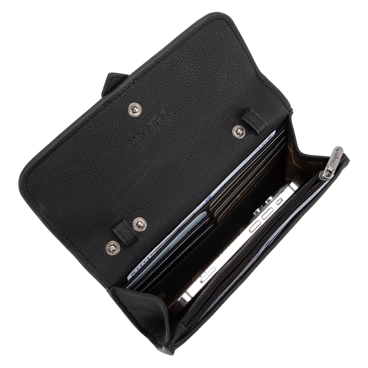 Wrangler Buckle Wallet/Shoulder/Crossbody Bag