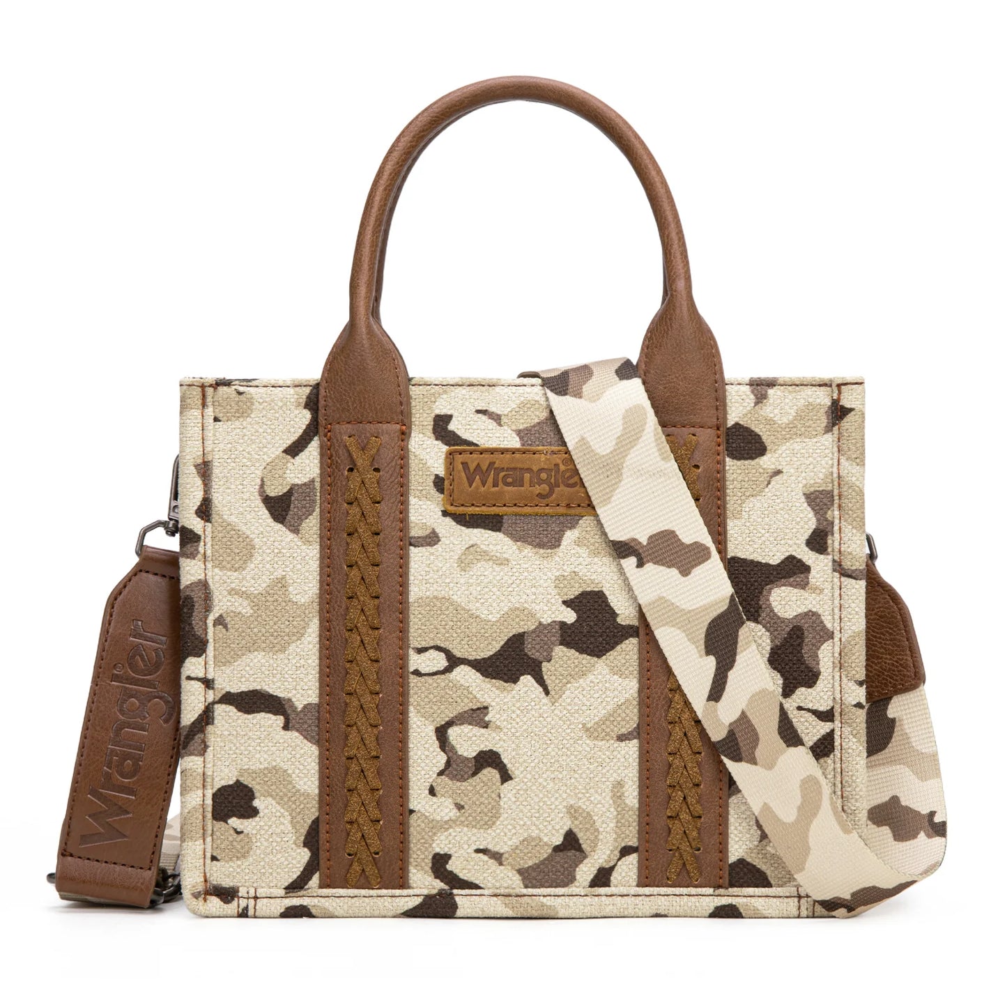 Wrangler Brown Camo Cross body Tote