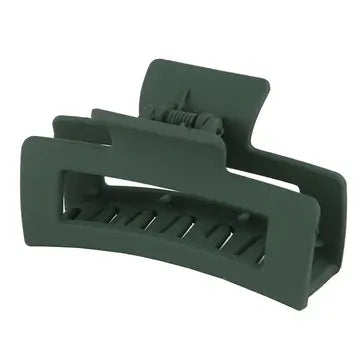 Hair Claw Clip DARKGREEN