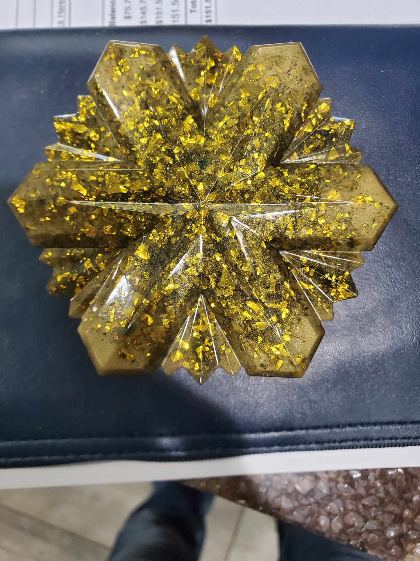 Octagon trinket box