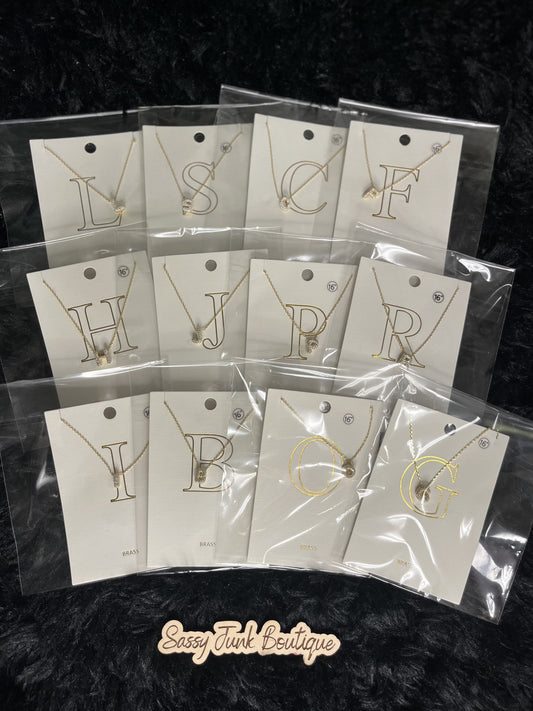 Initial Necklace