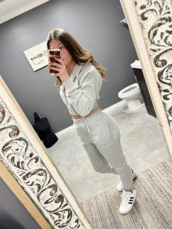 Gray Sweat Set