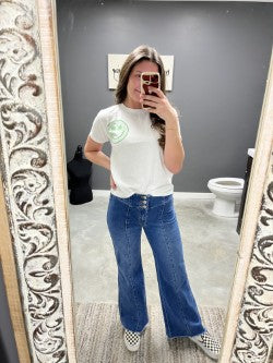 3 Button Jeans