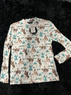 Cowboy Mesh Top