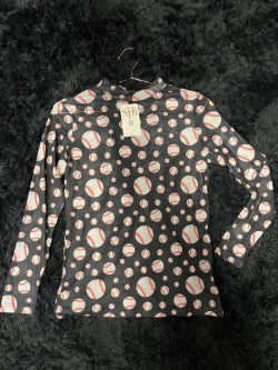 Baseball Mesh Top
