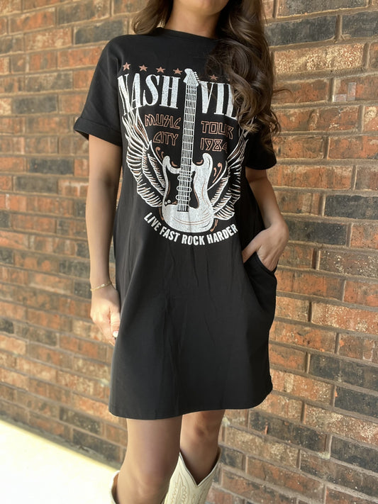 Nashville T-Shirt Dress