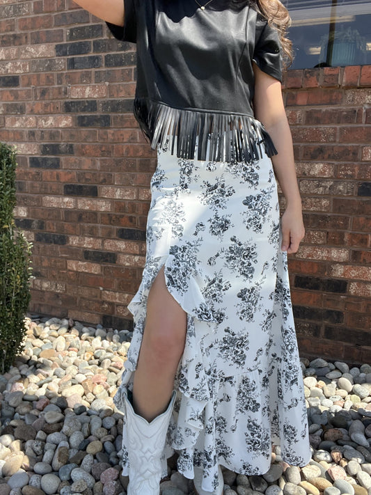 Floral Maxi Skirt