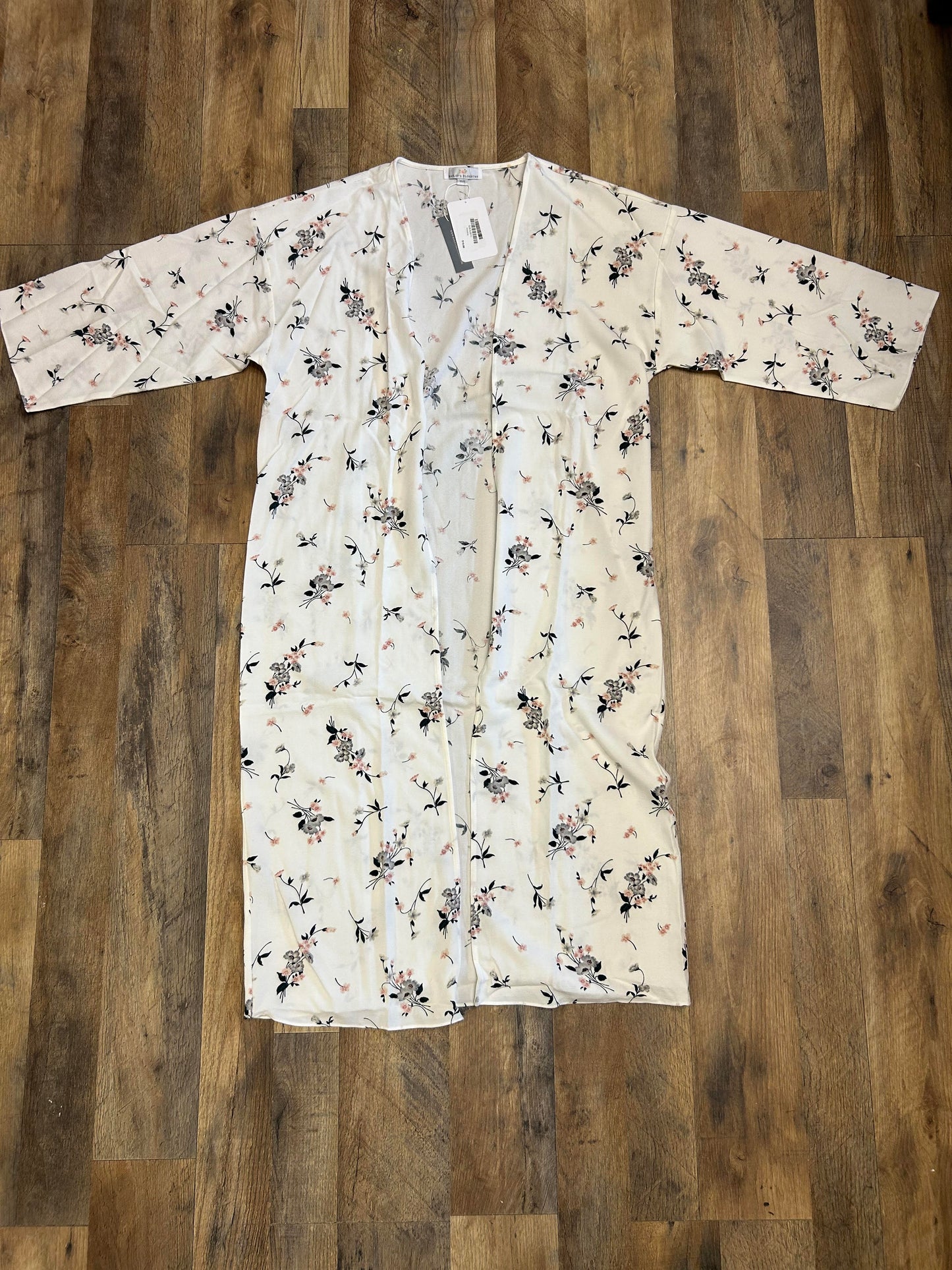 Floral Cream Kimono