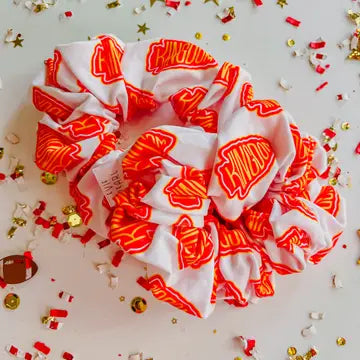 White Kingdom Oversized Scrunchy